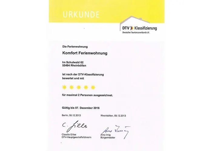 Casa de Férias One-bedroom Rheinböllen